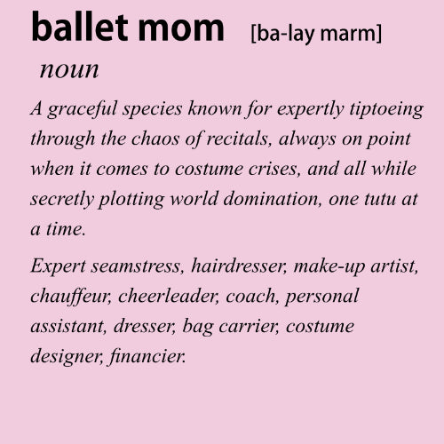 Ballet Mom Definition 'Stage' Tote Bag