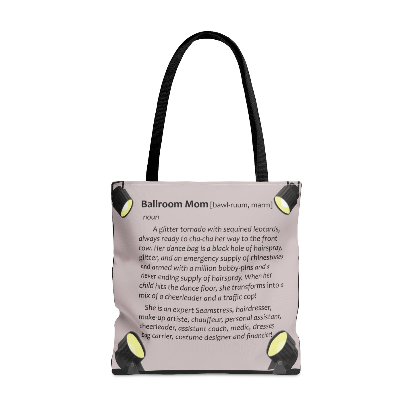 Ballroom Mom Definition Tote Bag