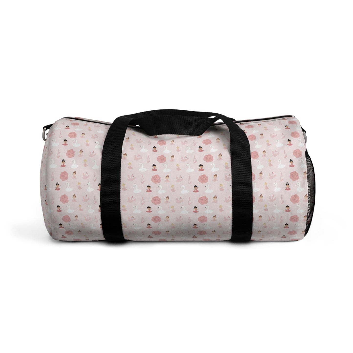 Cute Ballerina Ballet Pattern Small Duffel Bag