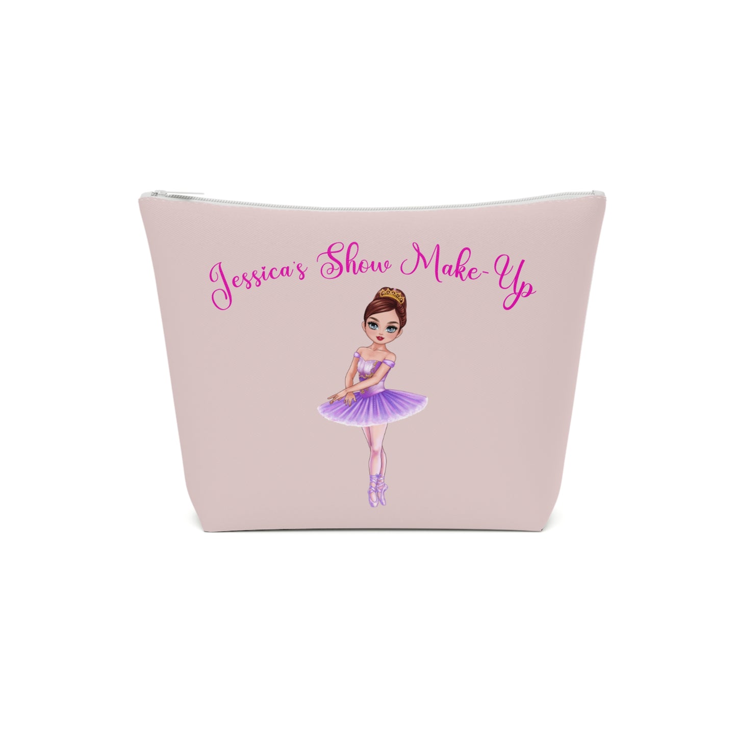 Personalised Name Ballet Cosmetic/Make-Up Bag