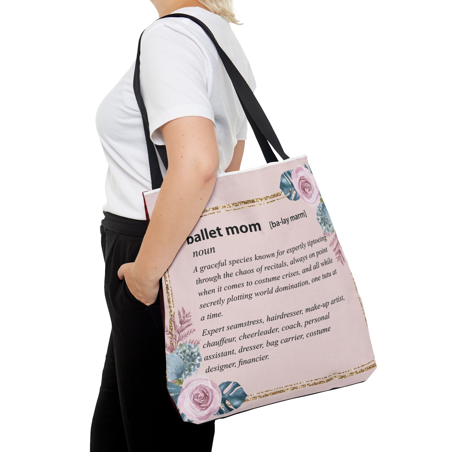 Ballet Mom Definition 'Stage' Tote Bag