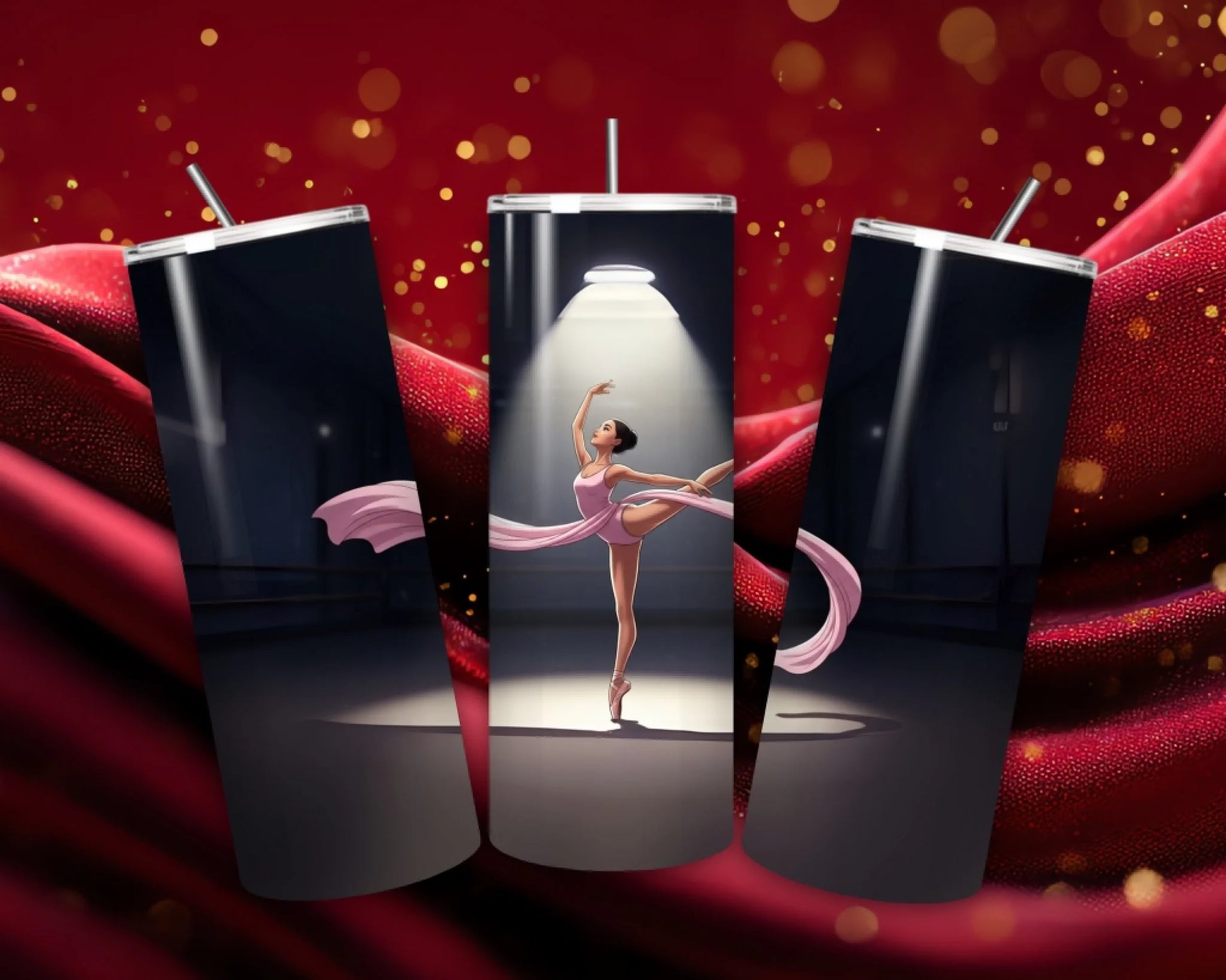 Triple skinny tumbler ballet