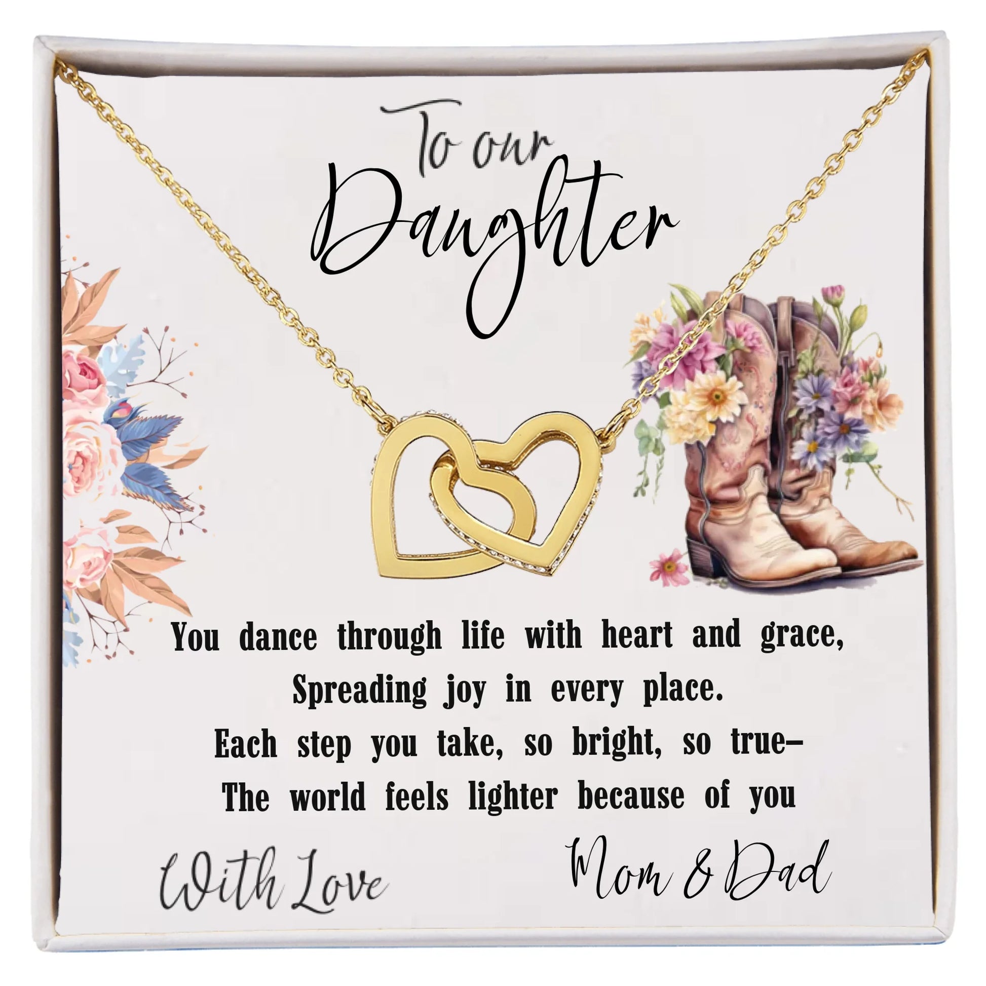 Interlocking Heart Gold 1