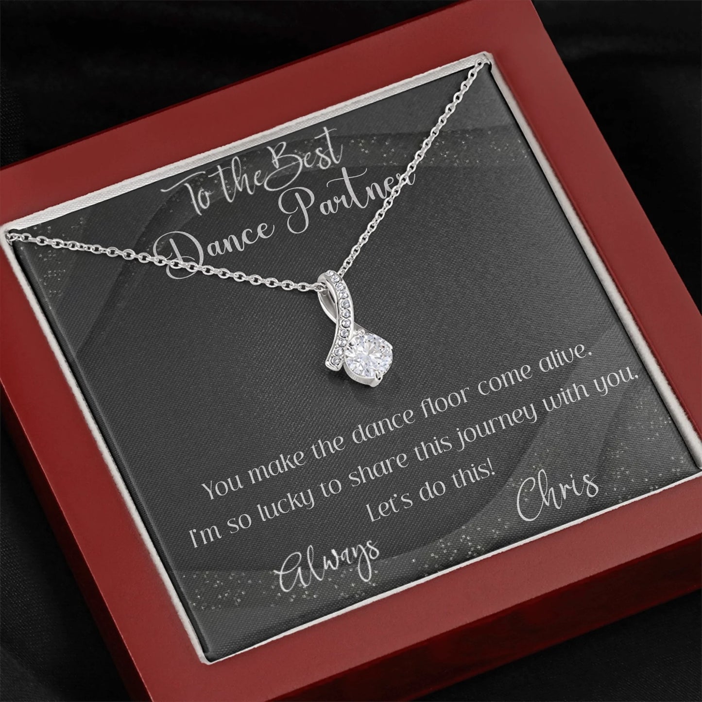 Dark Closeup Alluring Beauty Necklace