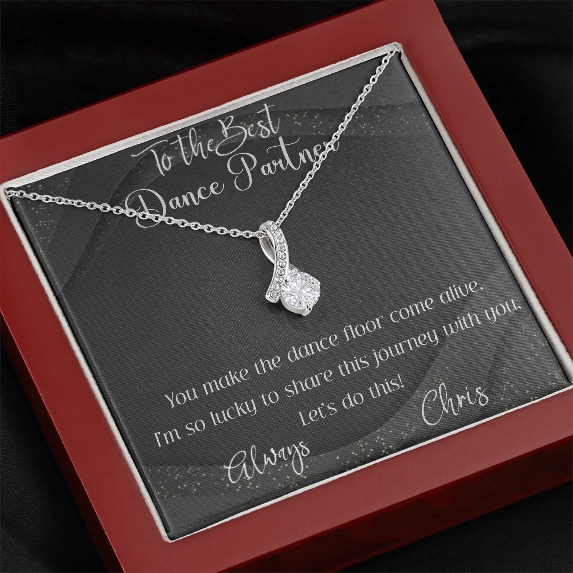 Dark Closeup Alluring Beauty Necklace