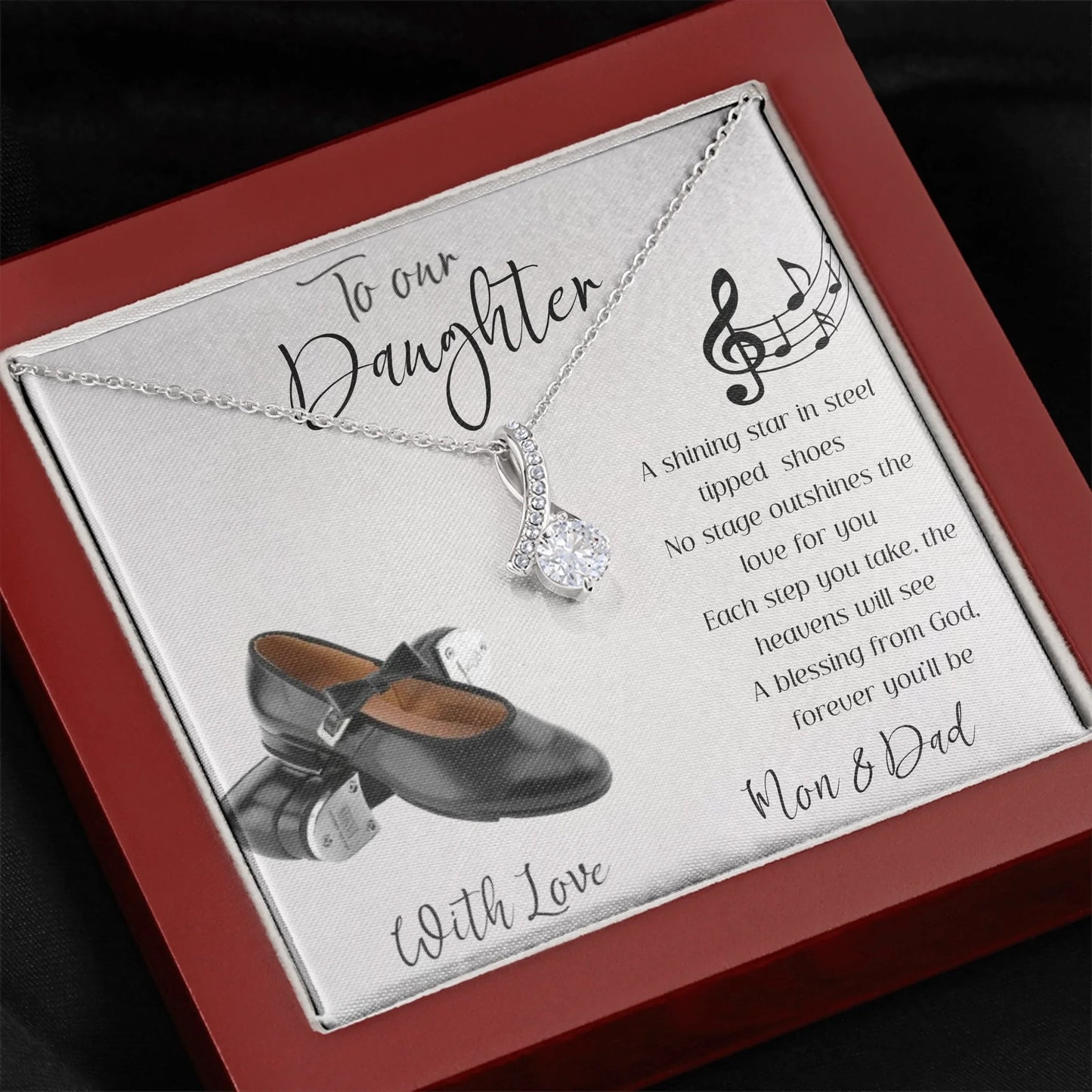 Dark Closeup Alluring Beauty Necklace