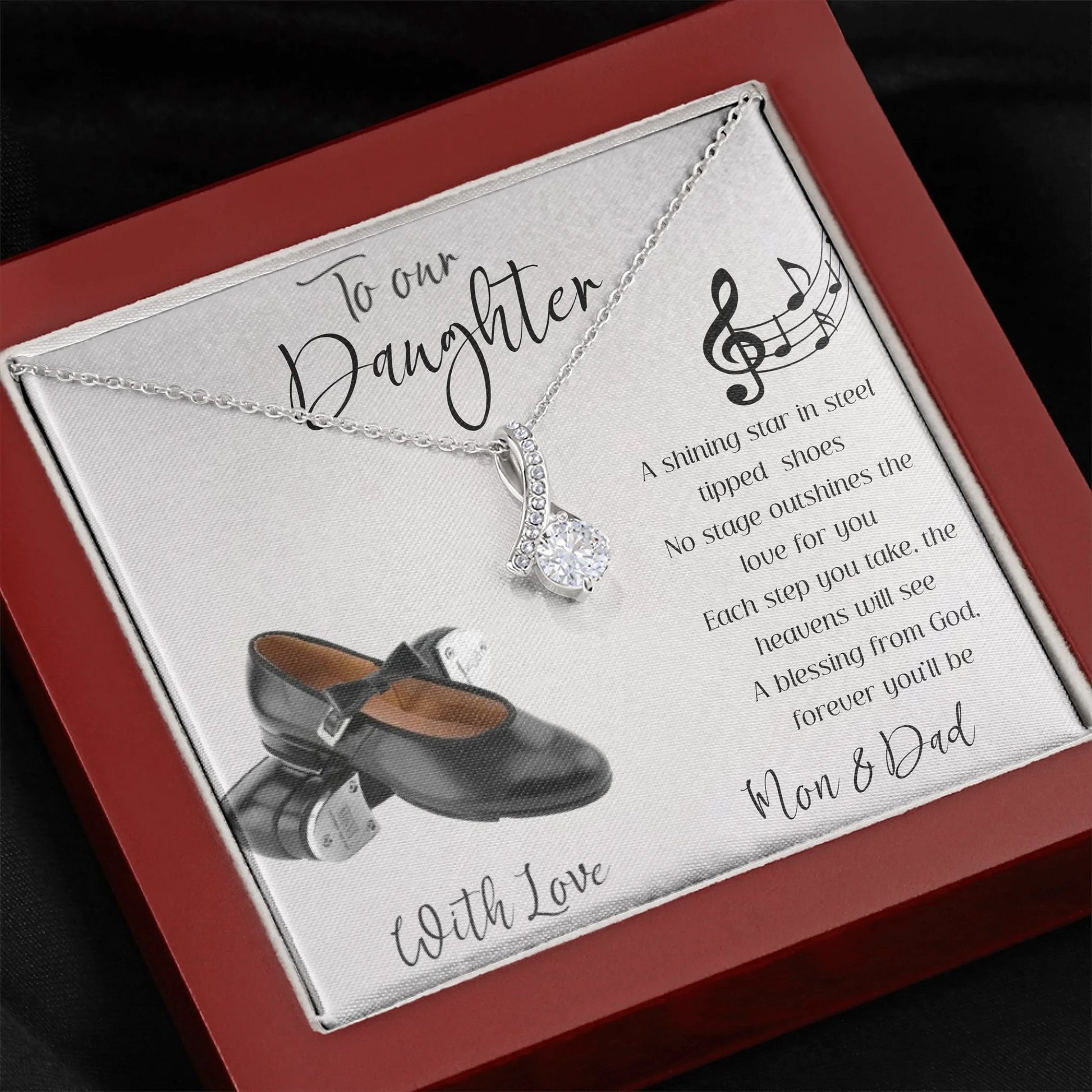 Dark Closeup Alluring Beauty Necklace