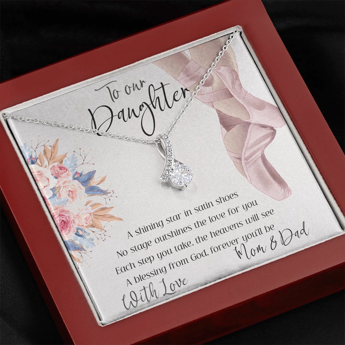 Dark Closeup Alluring Beauty Necklace