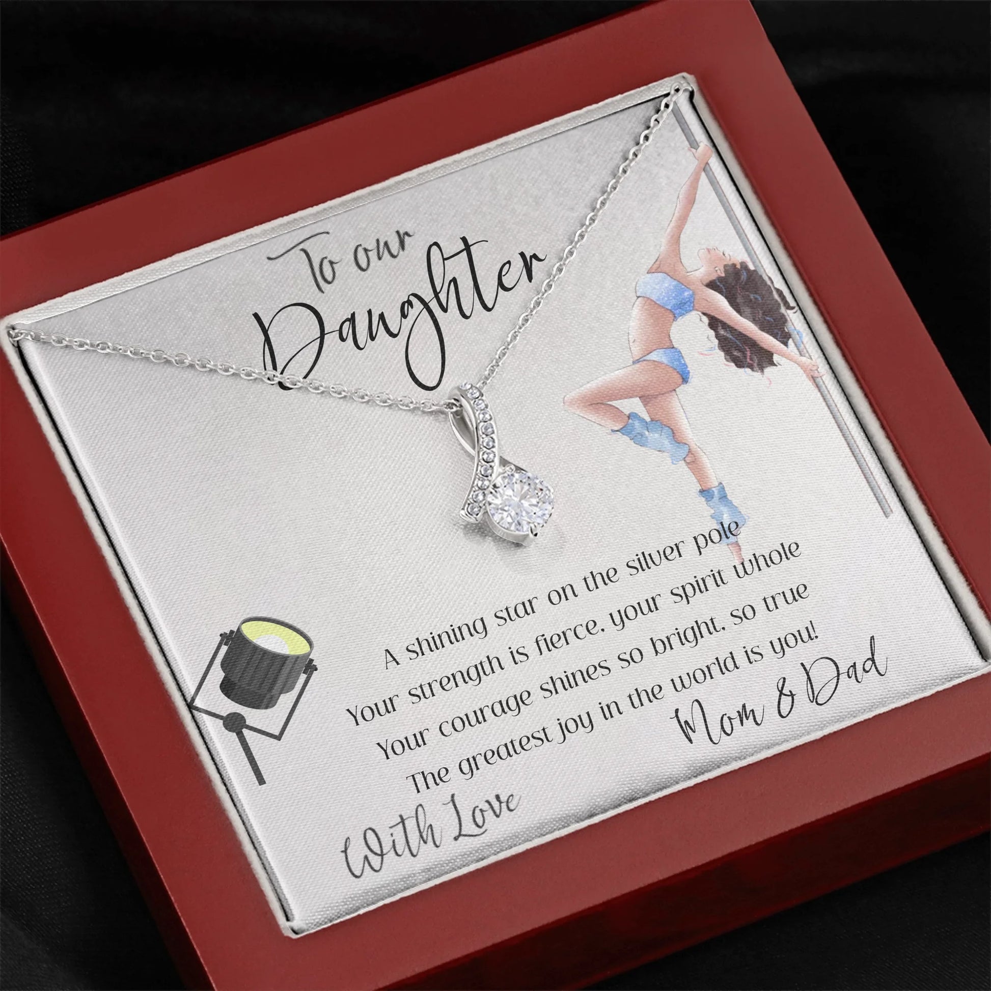 Dark Closeup Alluring Beauty Necklace