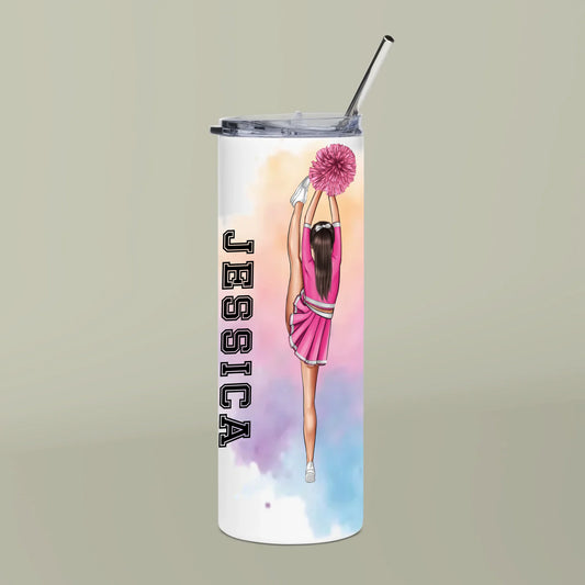 Cheerleader Tumbler 20oz Skinny