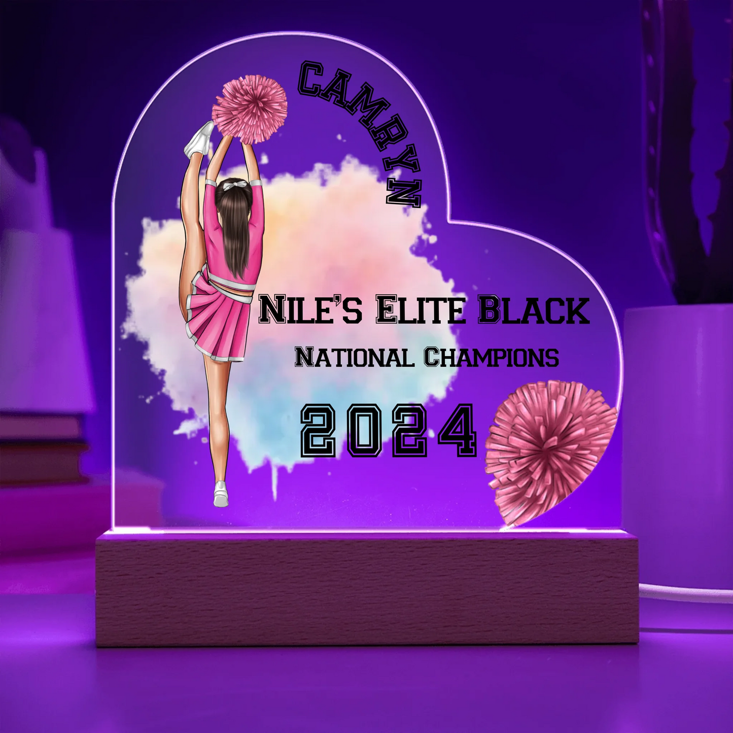 Acrylic Heart LED 11