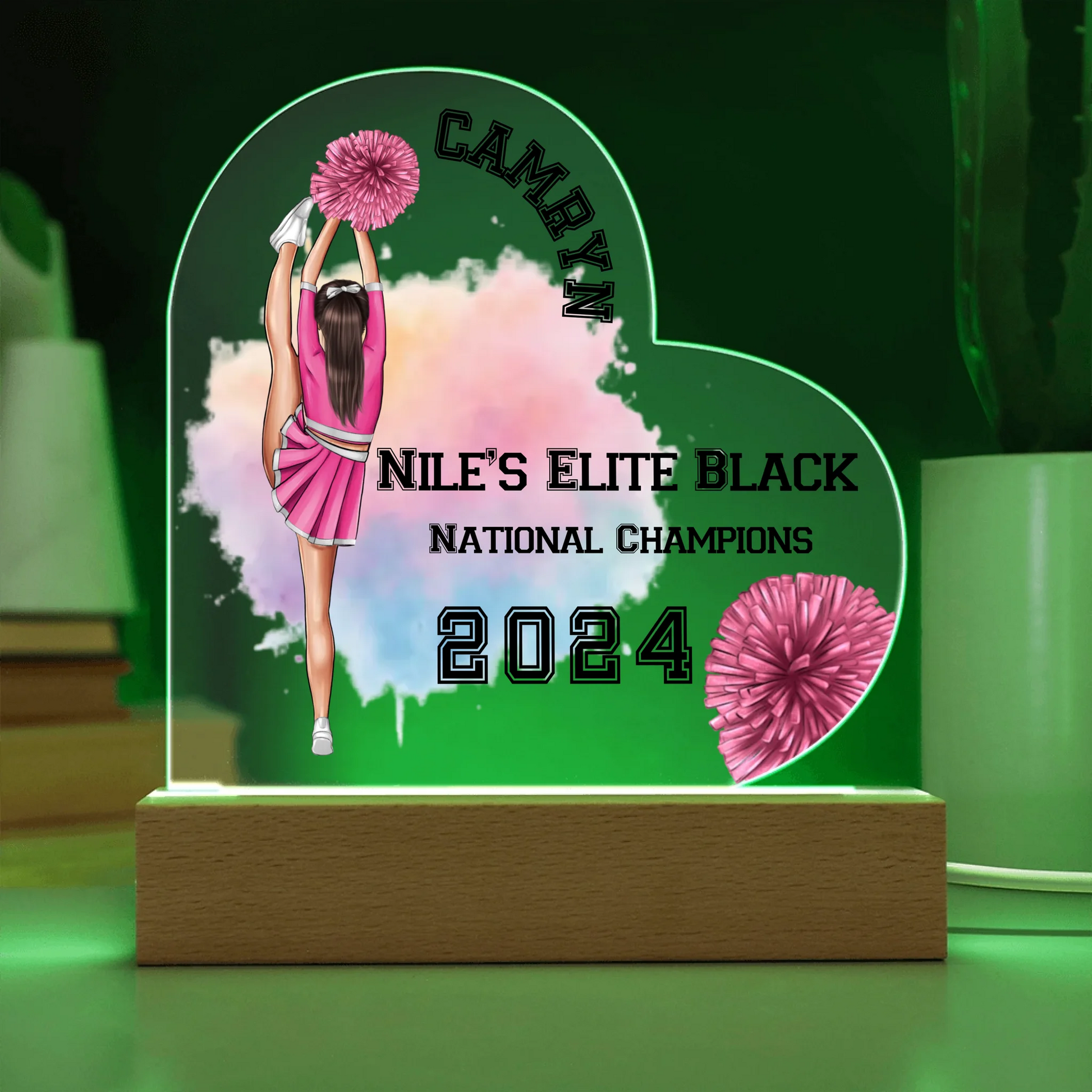 Acrylic Heart LED 10