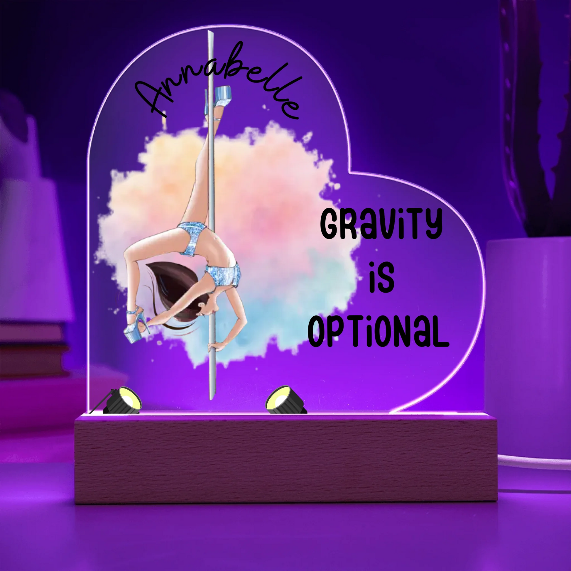 Acrylic Heart LED 11