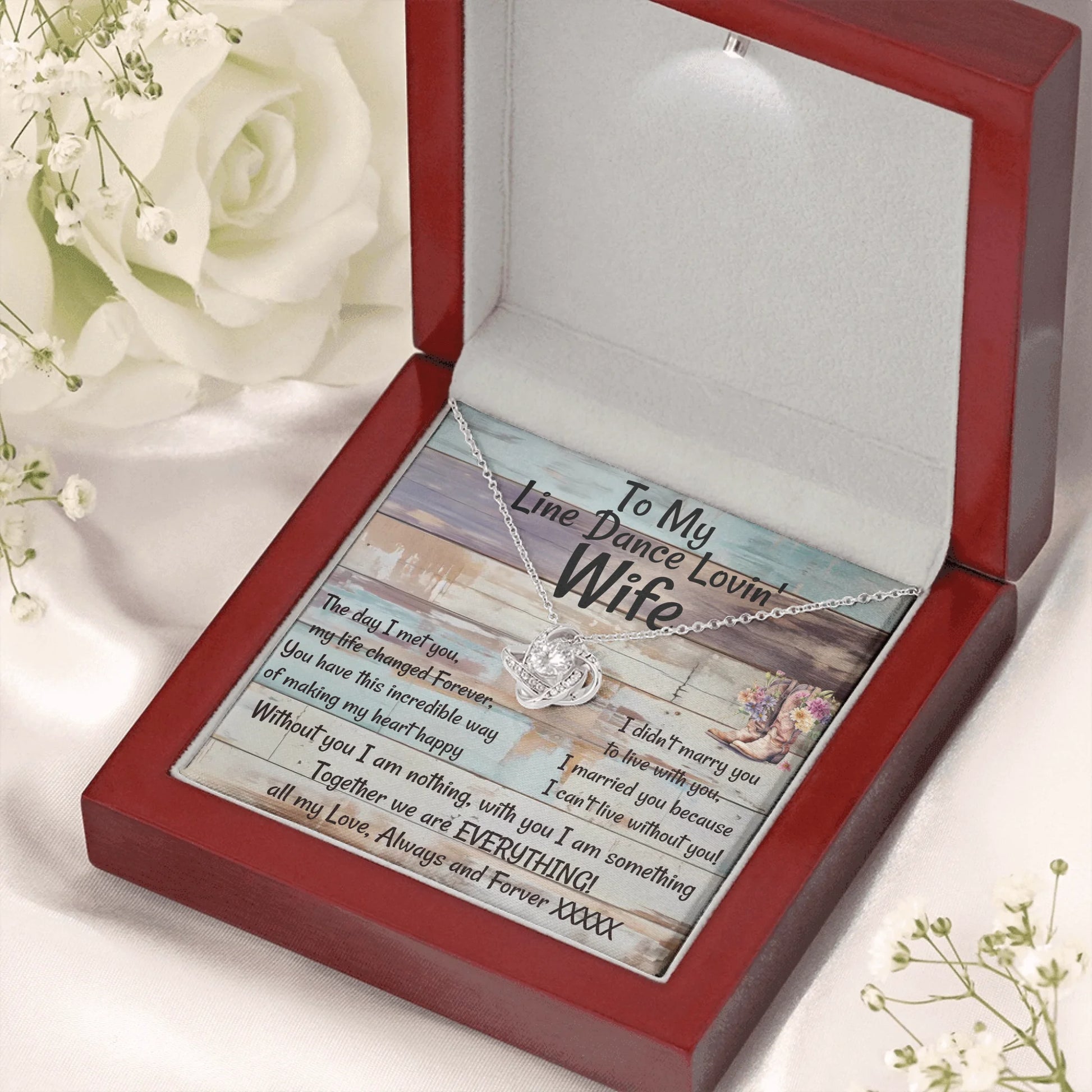 Love Knot Luxury Wooden 6