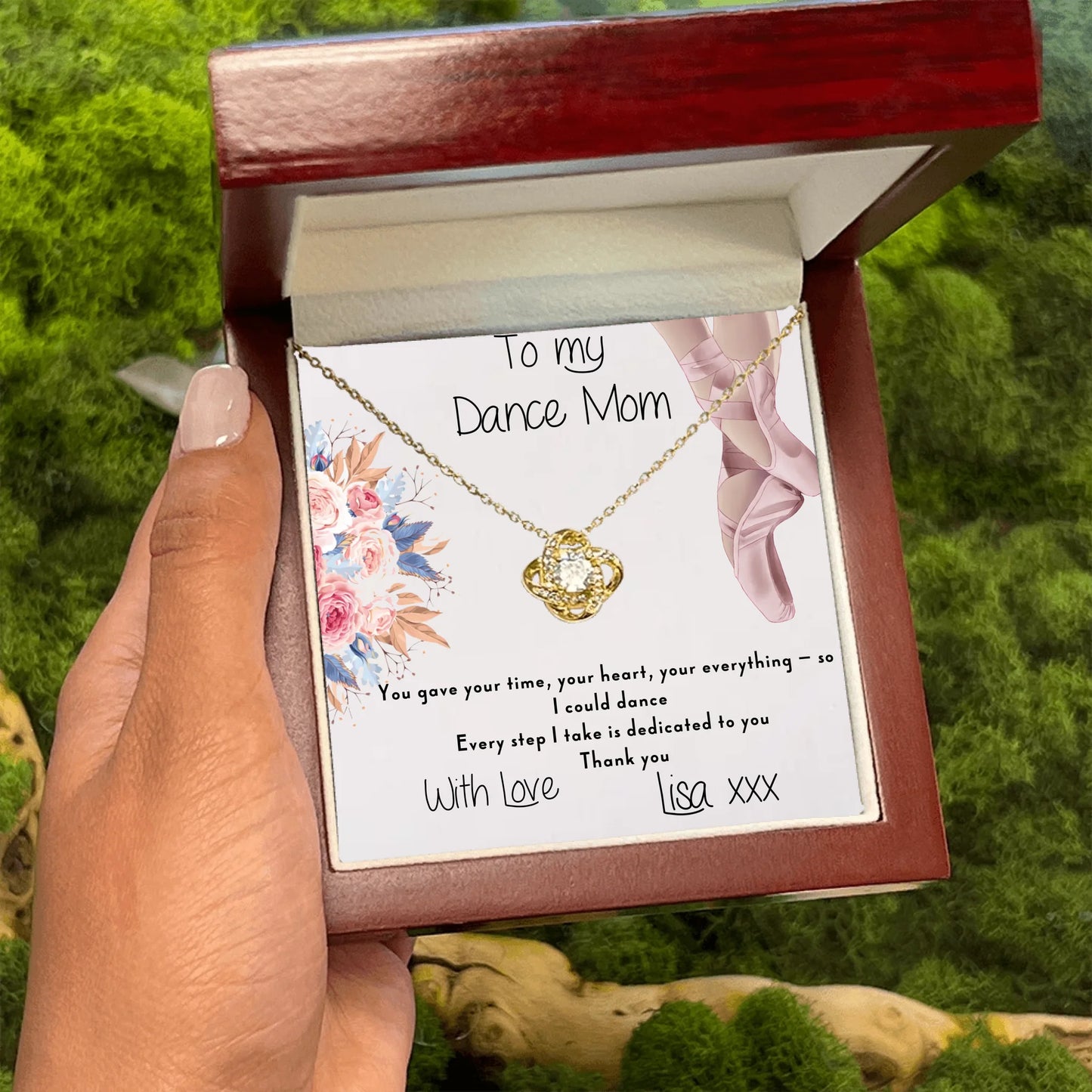 Love knot gold luxury box Zoom 3