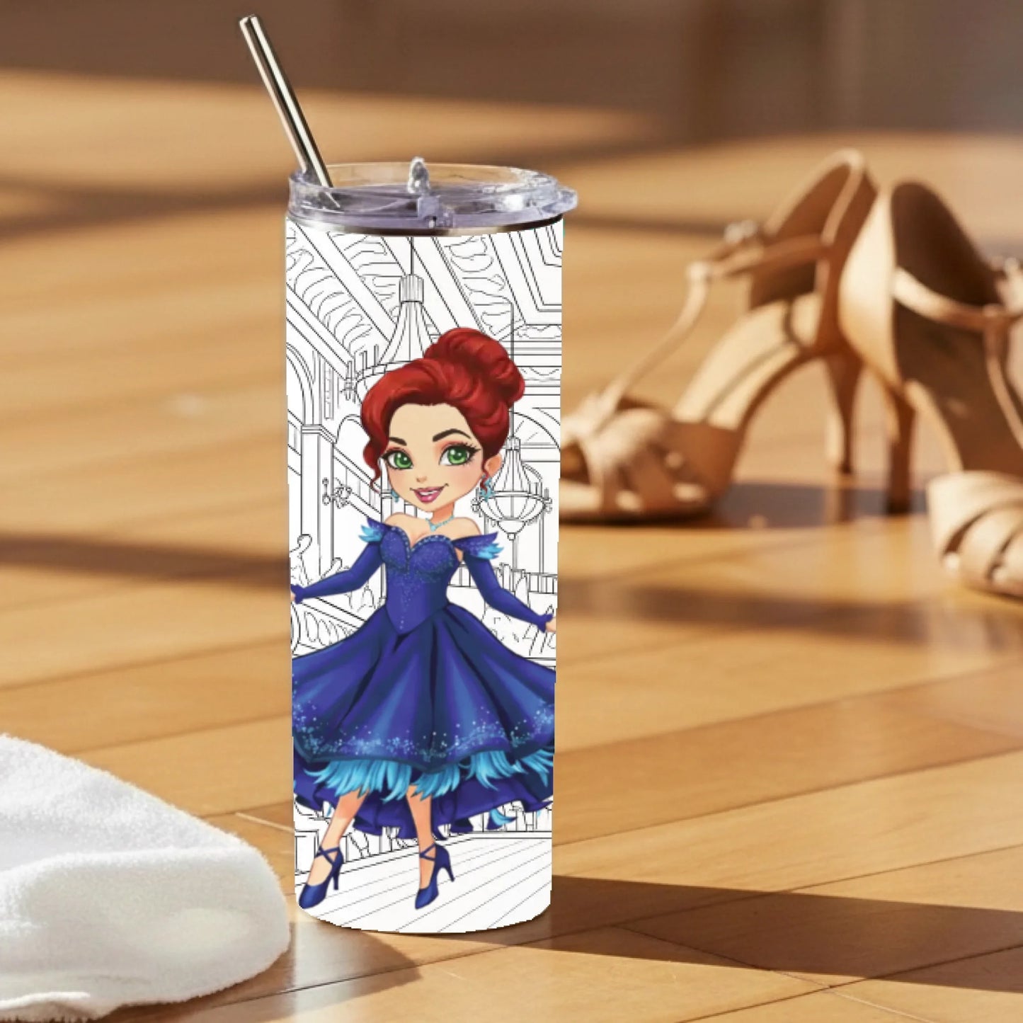 cropped tumber ballroom shoes