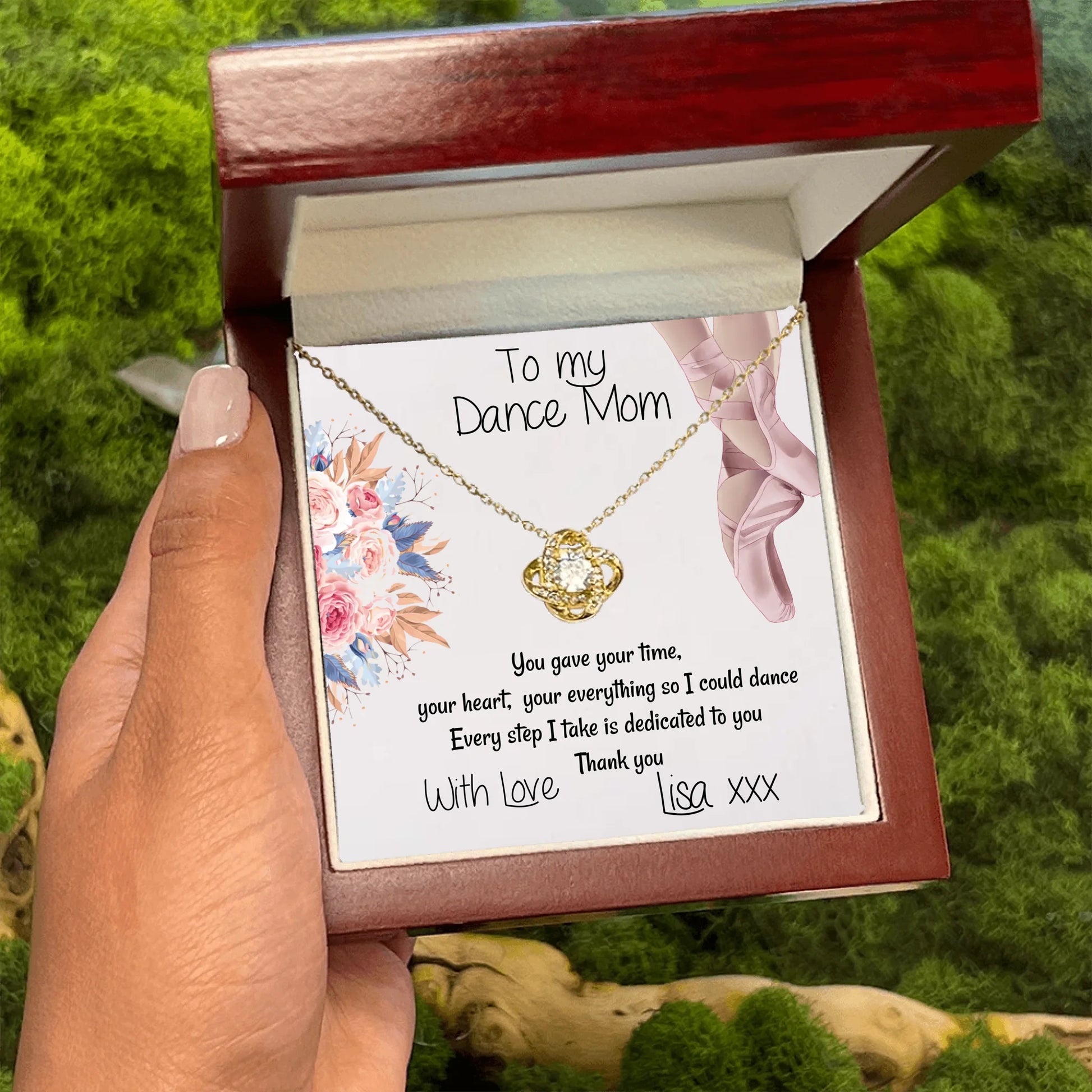 Love knot gold luxury box Zoom 3