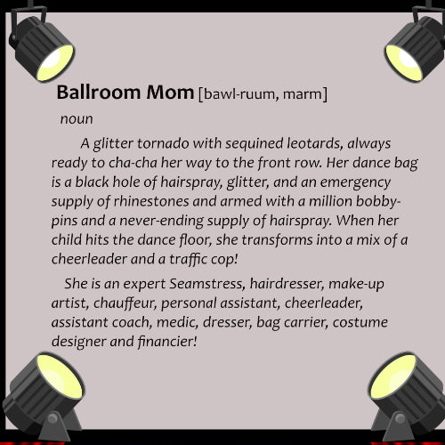 Ballroom Mom Definition Tote Bag