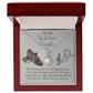 My tap Dancer Daughter -Eternal Hope Necklace