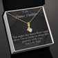 To My Dance Partner (Ballroom/Latin) - Gratitude Necklace