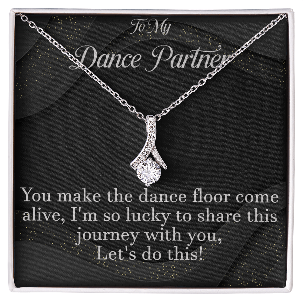 To My Dance Partner (Ballroom/Latin) - Gratitude Necklace
