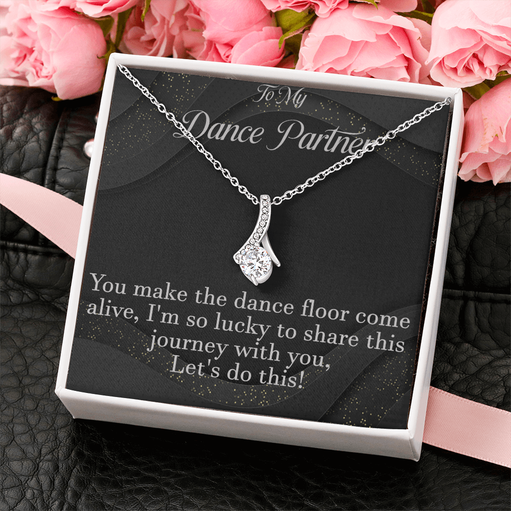 To My Dance Partner (Ballroom/Latin) - Gratitude Necklace