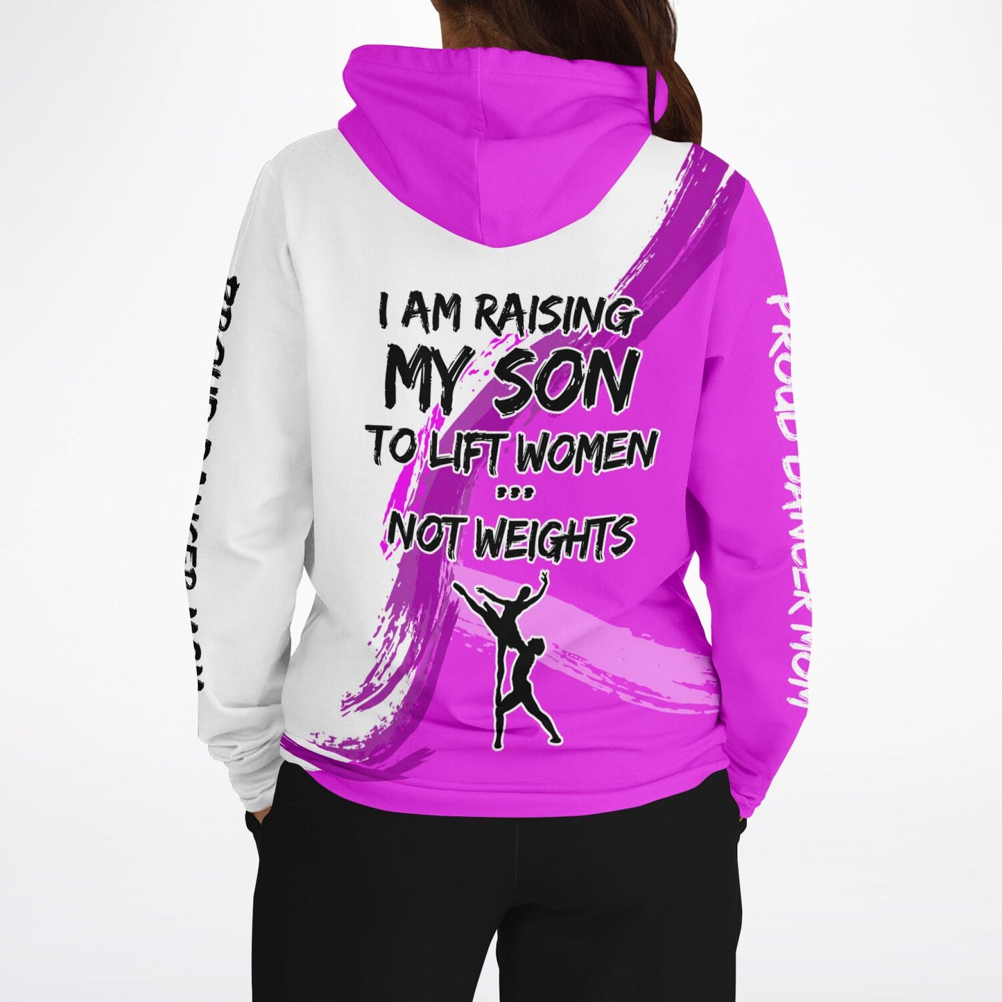 Proud Mom of a Male Ballet Dancer Fashion Hoodie